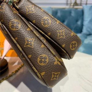 Louis Vuitton Multi Pochette Accessoires Rose Clair