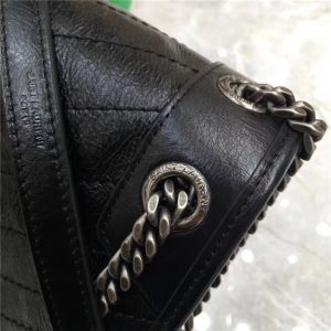 Yves Saint Laurent Large Niki Chain Bag Black