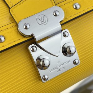 Louis Vuitton Papillon Trunk Epi Leather Yellow