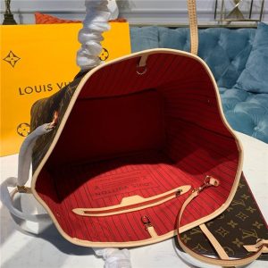 Louis Vuitton Monogram Replica Neverfull MM Handbag Cherry