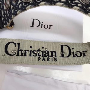 Dior Canvas Strap Blue