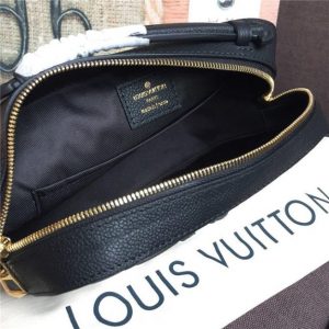 Louis Vuitton Saintonge Monogram Empreinte Leather Noir