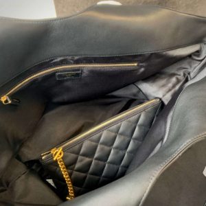 YSL Icare Maxi Shopping Replica Bag In Quilted Lambskin