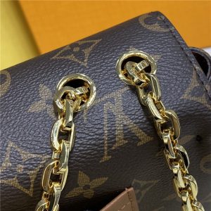 Louis Vuitton Marceau Chain Handbag Caramel