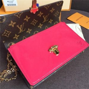 Louis Vuitton Cherrywood Chain Wallet Patent Leather (Varied Colors)