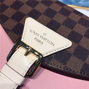 Louis Vuitton Beaumarchais Damier Ebene Venus Pink