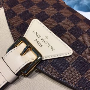 Louis Vuitton Beaumarchais Damier Ebene Creme Beige