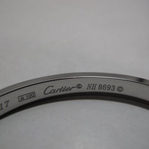 Cartier Love Bracelet Silver Full Diamonds