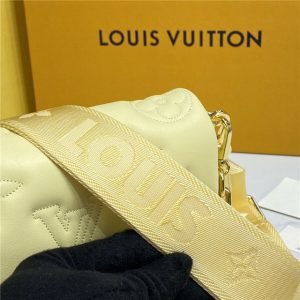 Louis Vuitton Wallet on Strap Bubblegram Banane