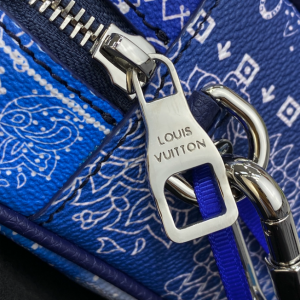 Louis Vuitton Mini Soft Trunk Bandana Blue