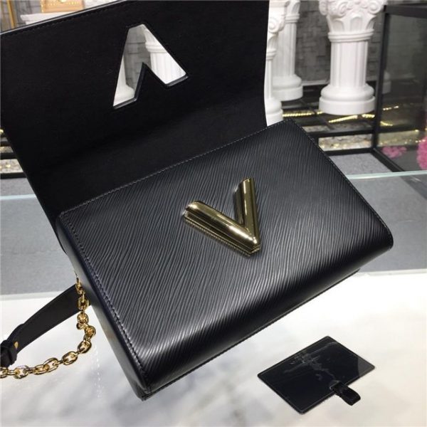 Louis Vuitton Twist MM Black