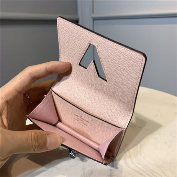 Louis Vuitton Twist Multicartes Card Holder Rose Ballerine