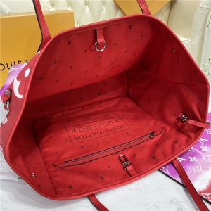 LV Escale Neverfull MM Red