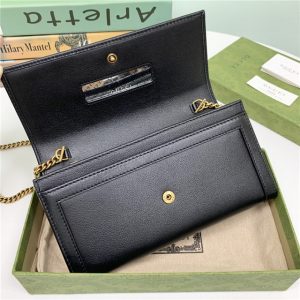 Gucci Diana Chain Wallet With Bamboo (Varied Colors)