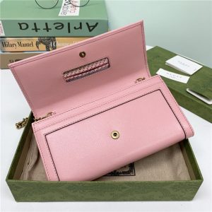 Gucci Diana Chain Wallet With Bamboo (Varied Colors)