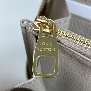 Louis Vuitton Zippy Wallet Empreinte Dove/Cream