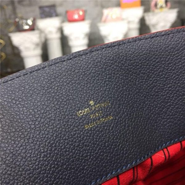 Louis Vuitton Melie Monogram Empreinte Marine Rouge