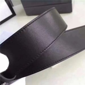 Gucci Leather Belt Replica with Double G Buckle (Varied Colors)