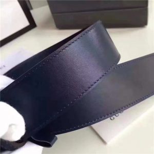 Gucci Leather Belt Replica with Double G Buckle (Varied Colors)