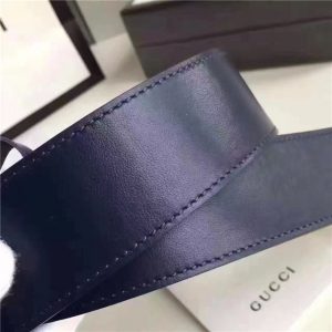 Gucci Leather Belt Replica with Double G Buckle (Varied Colors)