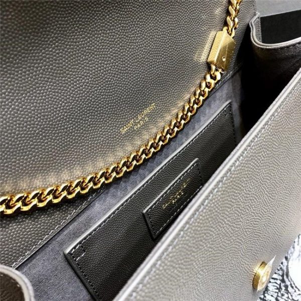 YSL Kate Medium in Grain De Poudre Embossed Leather (Varied Colors)