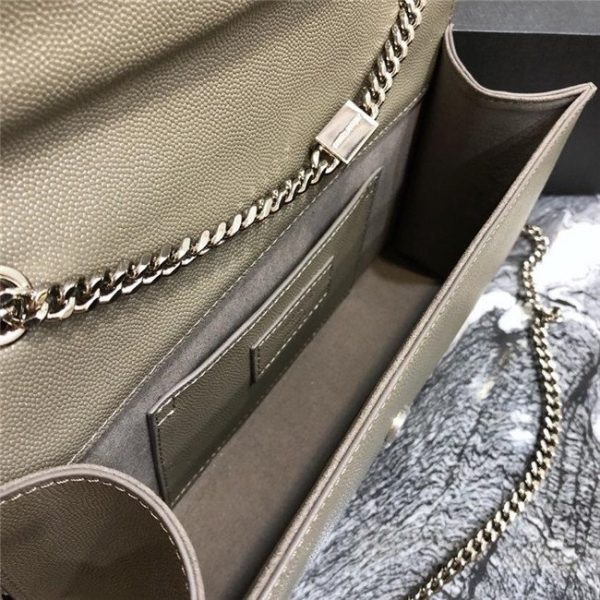 YSL Kate Medium in Grain De Poudre Embossed Leather (Varied Colors)