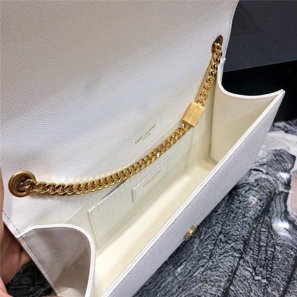 YSL Kate Medium in Grain De Poudre Embossed Leather (Varied Colors)