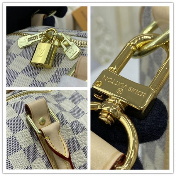 Louis Vuitton Keepall Bandouliere 45 Damier Replica Azur Canvas