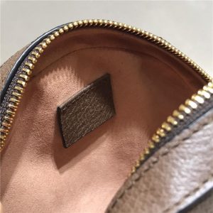 Gucci Mini Round Shoulder Bag Canvas/Suede (Varied Colors)