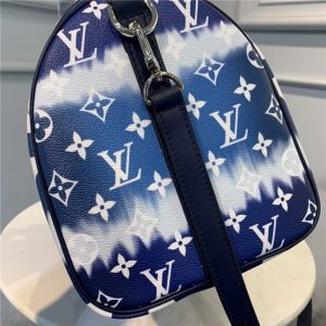 LV Escale Replica Speedy Bandouliere 30 Bleu Bags