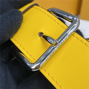 Louis Vuitton Papillon Trunk Epi Leather Yellow