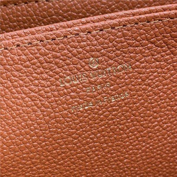 Louis Vuitton Zippy Wallet Cognac Brown