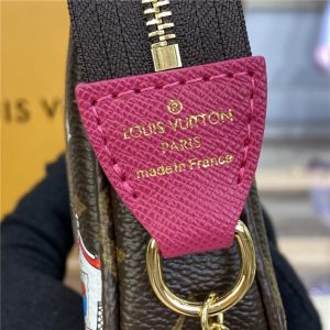 Louis Vuitton Mini Pochette Accessoires Fuchsia