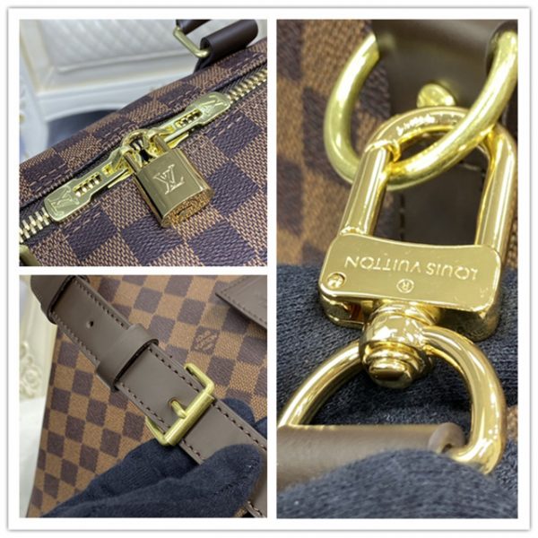 Louis Vuitton Keepall Bandouliere 55 Damier Canvas