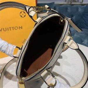 Louis Vuitton Neo Alma BB Monogram Replica Empreinte Leather Creme