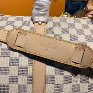 Louis Vuitton Keepall Bandouliere 55 Replica Damier Azur Canvas