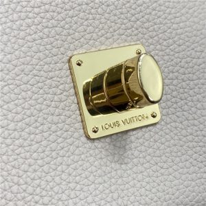 Louis Vuitton Lockme Bucket Greige