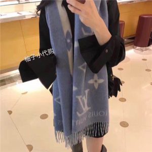 Louis Vuitton Reykjavik Scarf (Denim)