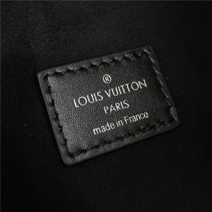 Louis Vuitton Side Trunk Black Leather