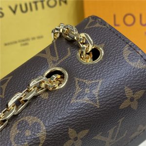 Louis Vuitton Marceau Chain Handbag Black