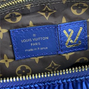 Louis Vuitton Pillow Monogram Speedy Bandouliere 25 Bag Navy Blue