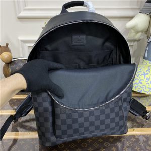 Louis Vuitton Josh Damier Replica Graphite Canvas Backpack