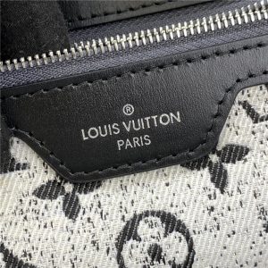 Louis Vuitton Neverfull MM Gray Denim