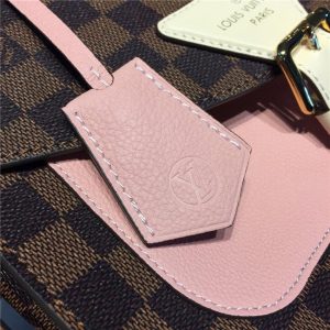 Louis Vuitton Beaumarchais Damier Ebene Venus Pink