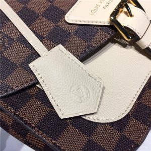 Louis Vuitton Beaumarchais Damier Ebene Creme Beige