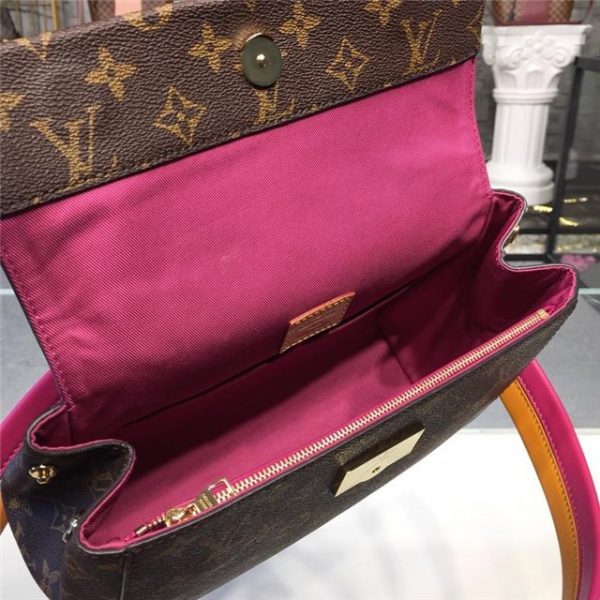 Louis Vuitton Cluny BB Monogram Canvas Hot Pink