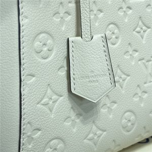 Louis Vuitton Montaigne MM Monogram Empreinte Leather New Creme