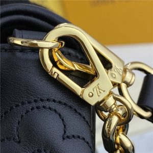 Louis Vuitton Wallet on Strap Bubblegram Black