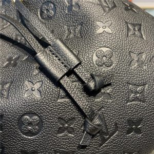 Louis Vuitton NeoNoe MM Monogram Empreinte leather Black