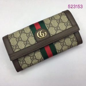 Gucci Supreme Ophidia GG Continental Wallet